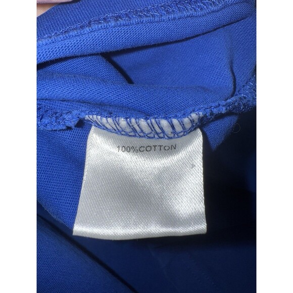 VC Playcool Blue T-Shirt M Embroidered Graphic Butterfly Tee Harajuku - Picture 10 of 14